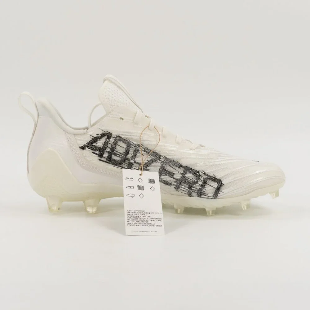 Adidas Adizero 'White Black' GX4049 Football Cleats size 9 - 14